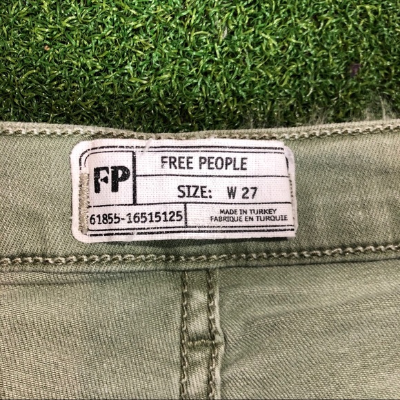 Free People High Rise Distressed Skinny Jeans - Picture 6 of 8